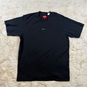 Supreme typewriter S/S Top Black Medium